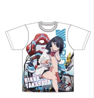 SSSS.GRIDMAN 빌리지 뱅가드 티셔츠 타카라다 릿카