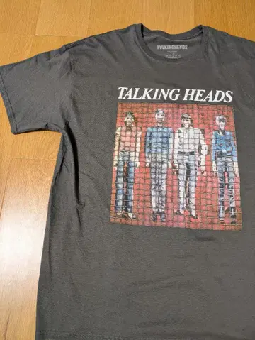 Talking Heads 토킹 헤즈 티셔츠 XL 그레이 미사용급