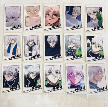 블루 록 나기 세이시로 에피소드 나기 폴라로이드풍 스티커 컴프 세트