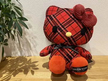 [ 레어 ] 헬로키티 x Lyle & Scott 봉제 인형