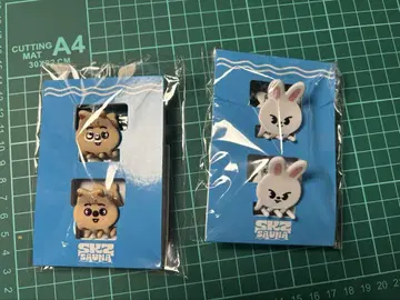 Straykids 팝업 스키즈 사우나 한 리노 미니 헤어 클립