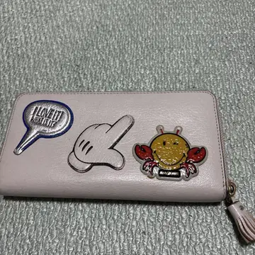 안야 힌드마치 장지갑 스티커 포함