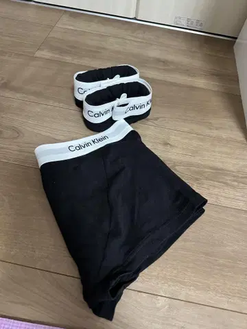 Calvin Klein 복서 팬츠 블랙 M 사이즈