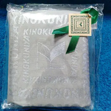 KINOKUNIYA 마도마루 보냉백 라이트 그레이 x 실버 라메