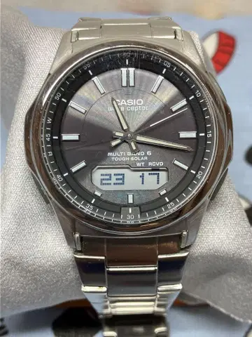 CASIO MULTI BAND 6 솔라 손목시계 웹 셉터 아나데지