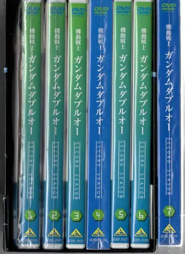 애니메이션 DVD 기동전사 건담 OO 세컨드 시즌 초회판 전7권 세트
