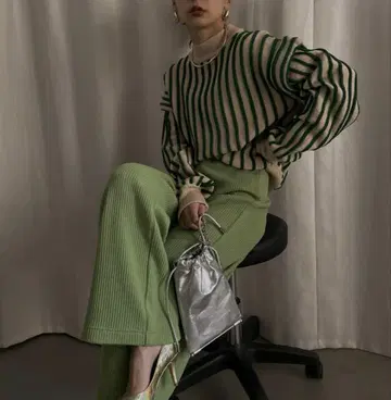 Ameri vintage swell stripe knit