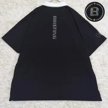 미사용급 XL 24년 모델 브리핑 바이컬러 뒷면 로고 피케 셔츠