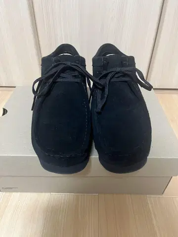 클락스/CLARKS 왈라비 고어텍스 (블랙 스웨이드)