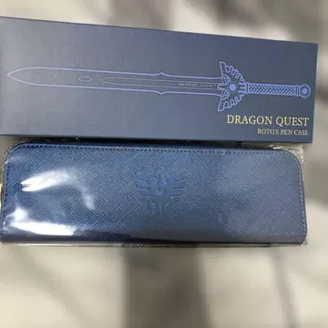 드래곤 퀘스트 로토의 펜 케이스 파랑