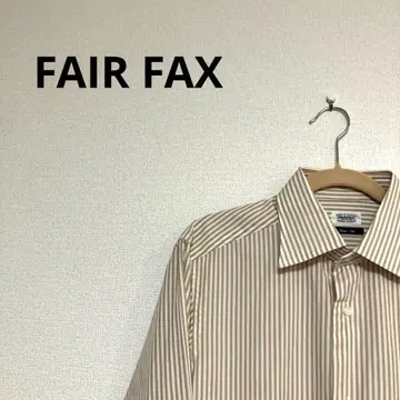 [새상품급] FAIR FAX 스트라이프 셔츠