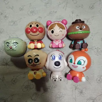 커다란 호빵맨 마스코트 7개 세트