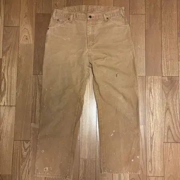 Dickies 바지 구제 의류 카멜