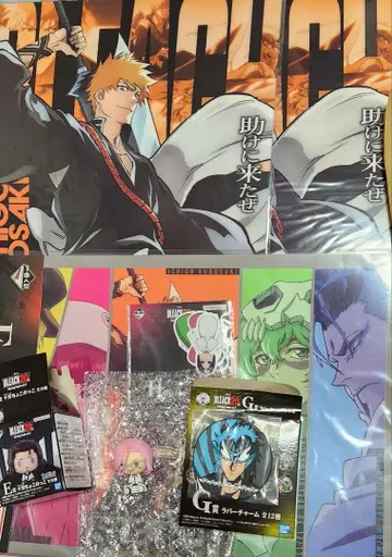 제일복권 BLEACH 쵸코놋코 러버 참 클리어 포스터 등