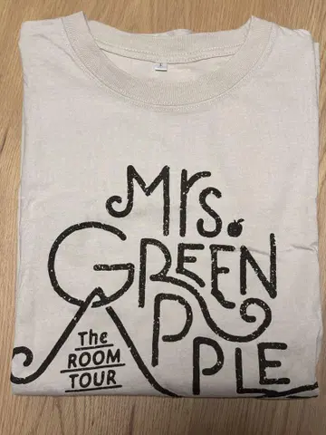 Mrs. Green Apple 티셔츠 The Room Tour L 사이즈