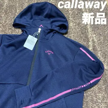 미사용 새상품 택 포함 callaway 여성용 골프 후드티 네이비 S