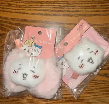 치이카와 (먼작귀) miniso 중국 한정 봉제 인형 머리끈 헤어 클립