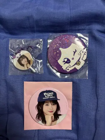 사사키 코코나 2025 캔배지 & 키링 세트