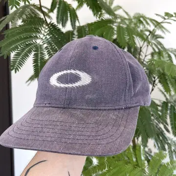 90s OAKLEY 오클리 캡 USA 네이비 vintage