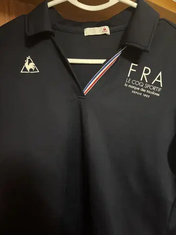 LE COQ SPORTIF 네이비 피케 셔츠 FRA