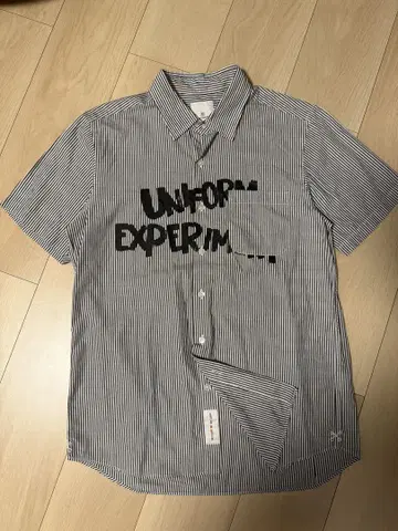 uniform experiment 유니폼 익스페리먼트 반팔 셔츠