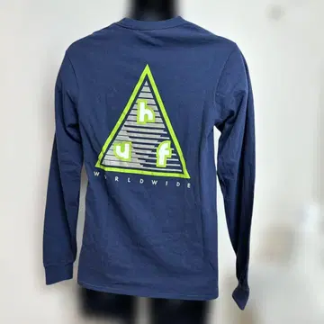 huf 네이비 20주년 긴팔 티셔츠