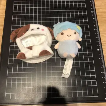 산리오 키키라라 골라서 케이프 & 미니 인형