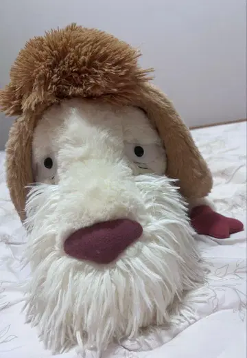 힌 봉제 인형 지브리 파크