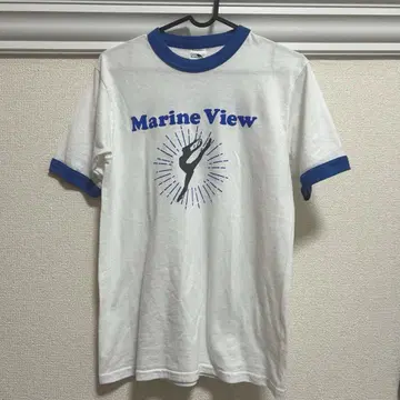 구제 링거 티셔츠 Marine View