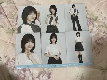노기자카46 브로마이드 하야시 루나 카가와 6종 컴프