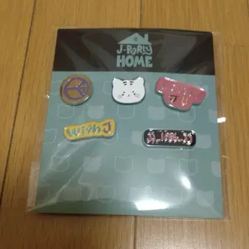 재중 핀 배지 세트 J-PARTY HOME 굿즈