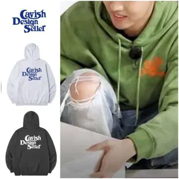 jhope 착용 Cavish Design Seller 후드티