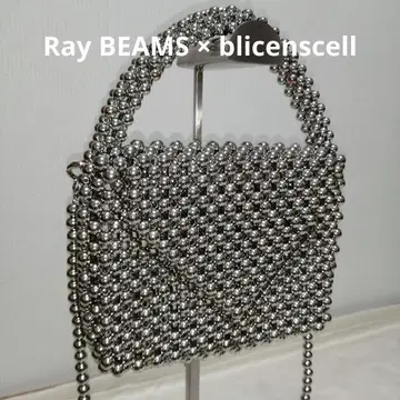 Ray BEAMS x blicenscell 2way 비즈 숄더백