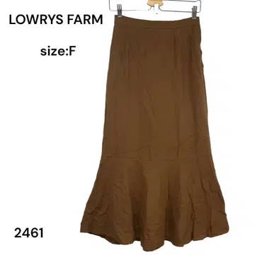 LOWRYS FARM 로리즈팜 스커트 롱 FREE 예뻐요