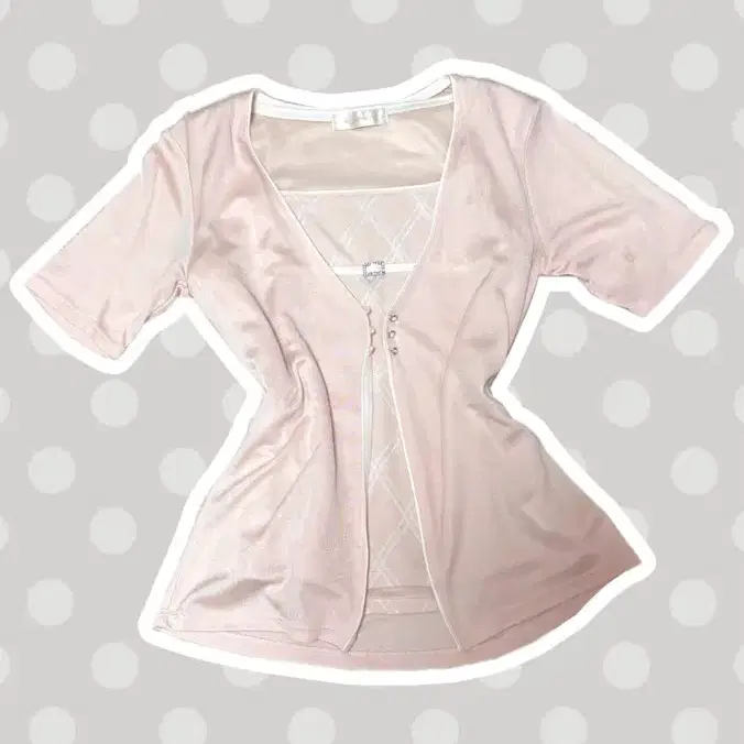 Helene Paris No IC Print Half T-shirt (Price negotiable on