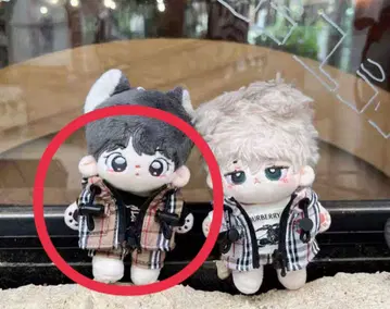 봉제 인형 옷 3세트 10cm 목화솜 인형 옷