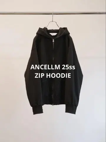 새상품 25ss ANCELLM ZIP HOODIE 사이즈 1