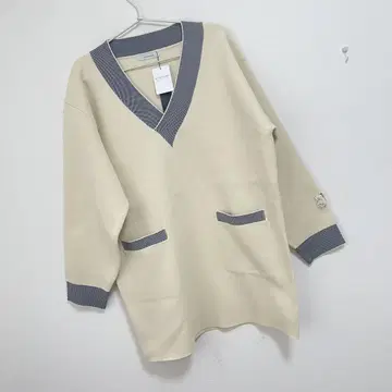지나시스 12G 하이쇼쿠 자카드 V 미니 원피스