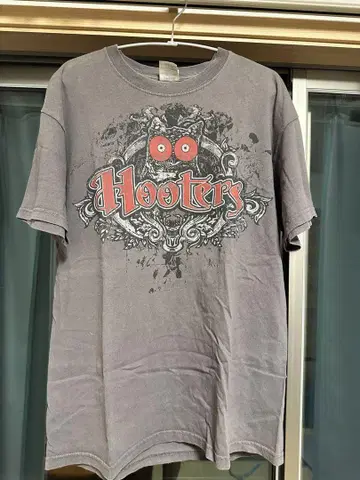 Hooters 그레이 기업 T셔츠