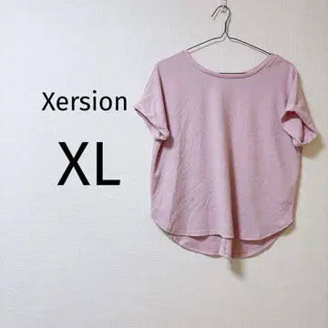 8 Xersion XL 핑크 티셔츠 상의 셔츠 반팔