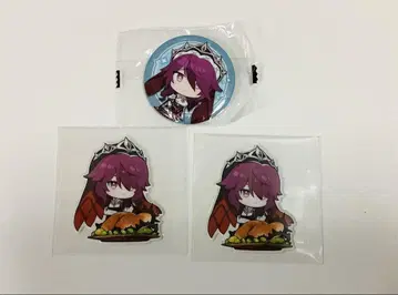 원신 Anime Expo 스티커 캔뱃지 로자리아