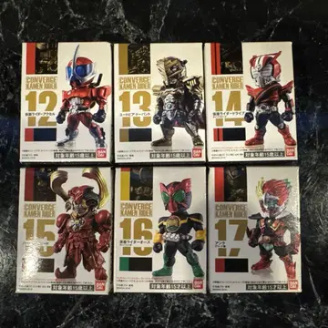 반다이 CONVERGE KAMEN RIDER 6체 세트
