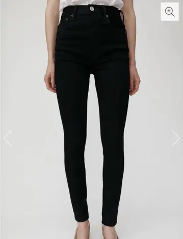 Moussy HW Rebirth BLACK SKINNY