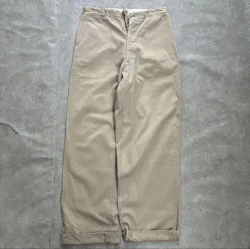 60s usarmy 와이드 치노 팬츠 군치노 vintage