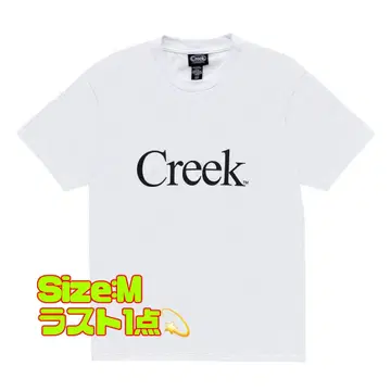 Creek Angler's Device 티셔츠 화이트 M 사이즈