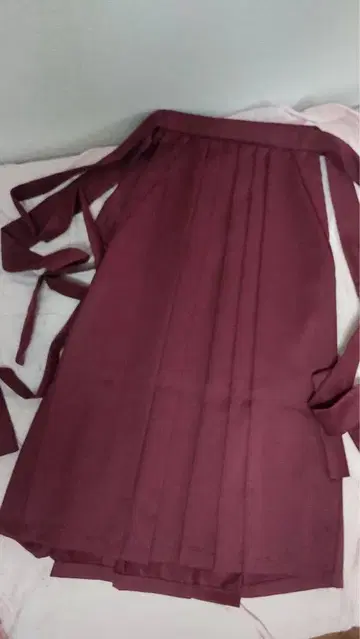 와인 레드 하카마 사이즈 83cm