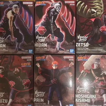 NARUTO Vibration Stars 아카츠키 피규어 세트