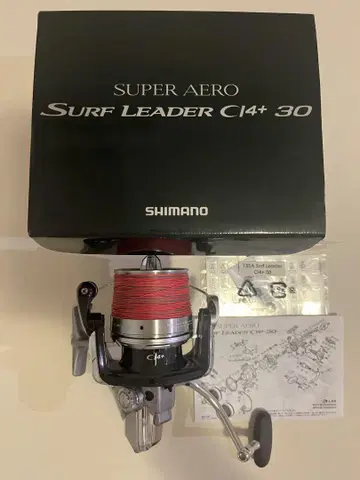 SHIMANO Surf Leader CI4+ 30 낚시릴