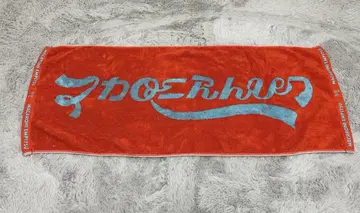 마카로니엔피츠 베이스볼 스타일 로고 자카드 타월