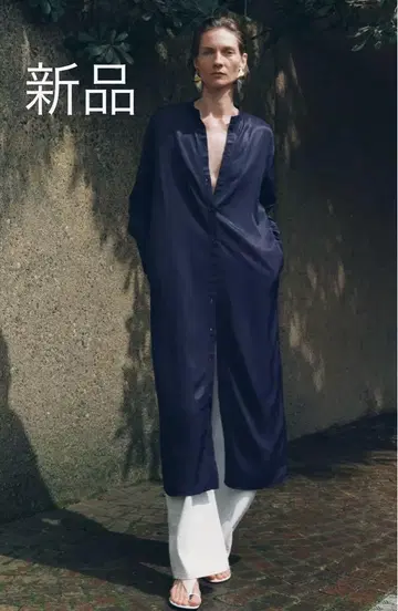 택 포함 새상품 13600엔! ZARA 자라* 슬릿 미디 원피스 S